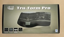 Adesso Tru-Form Pro Keyboard PCK-308UB, Wired, Black, Ergonomic, Touchpad picture