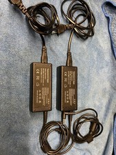 (2) Power Adapters SK90A195231 19.5V 2.31A 45W Replacement w/AC Power Cable picture