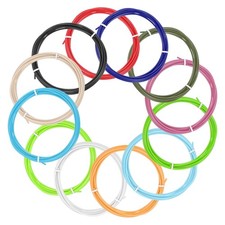 12 Colors 3D Pen Filament, 1.75mm Each 10FT, Total 120FT PCL Filament Refills picture