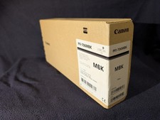 GENUINE CANON PFI-706MBK (MBLACK) INK TANK imagePROGRAF 700ml EXP. 2019 SEALED picture