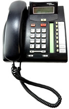 Nortel networks T7208 Charcoal 8 Button Display Speaker Telephone NT8B26AABLE6 picture