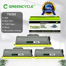 3PK TN360 Toner Cartridge Fits For Brother TN330 MFC-7320R MFC-7345DN MFC-7345N picture