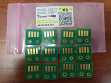 12 x Toner Chips for Lexmark XS950, XS952, XS954, XS955 series Refill (XS) picture