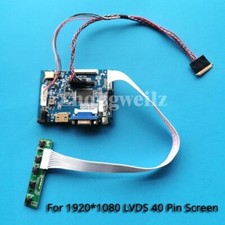 For B156HTN02.1/2.0 Screen 1920x1080 VGA AV HDMI LVDS-40Pin LED Driver Board Kit picture