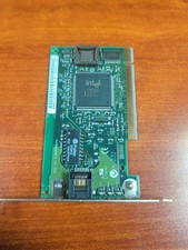 Intel EJMNPDBACH4 100TX NIC Card/PCI Network Card GREAT CONDITION picture
