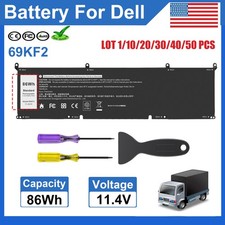 ✅LOT 86Wh 69KF2 Battery For Dell Alienware M15 M17 R3 R4 XPS 15 9500 8FCTC 70N2F picture