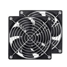 Ventilador De Computadora De 12 V Cc (paquete De 2) De 120 Mm picture