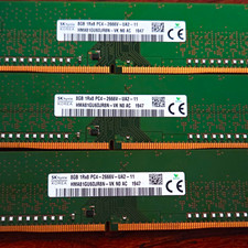 SK hynix 24GB (3x8GB) DDR4-2666 PC4-2666V 288-Pin UDIMM HMA81GU6DJR8N-VK picture