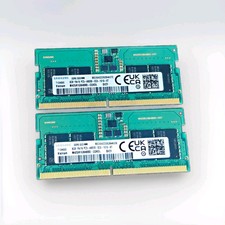 Samsung 16GB (2x8GB) DDR5 SO-DIMM PC5-4800B 262-Pin RAM M425R1GB4BB0 picture