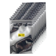 Antistatic Bags, 100pcs Resealable ESD Bags 4x6inches with Labels for Silver picture
