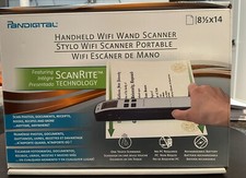 Pandigital Handheld Wifi Wand Scanner 8.5 x 14 Red S8X1102RD New in Box picture