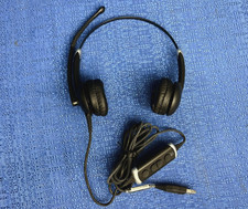Jabra VXi Envoy UC Duo USB Wired Headset Call Functions Adjustable Headband picture
