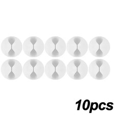 5/50Pcs Mini Cable Winder Organizer USB Cable Clips Wire Cord Holder Desk Car picture