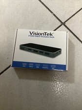 VisionTek VT200 - USB-C Portable Docking Station  - USB C USB A VGA DP HDMI 100W picture