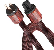 Audiocrast HPC01 Hifi Power Cable, 3.3Ft, 125V 15A, Hi-End Amplifier Power Cord picture