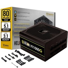 GAMDIAS PCIe 5.1 & ATX3.1 Gold 1000W Power Supply PSU AMD INTEL picture