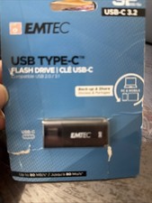 Portable Memory Storage Emtec 32 GB Go See Thru 3.2 USB Flash Drive New picture