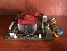 BIOSTAR A880GZ Socket AM3 Micro ATX DDR3 AMD 880G Motherboard 4GB RAM/AMD FX-410 picture