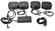 Lot of 4 HP Thunderbolt 120W G2 USB-C DOCK HSN-iX01 With 1x 120W AC Adapter picture