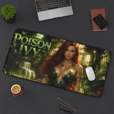 Poison Ivy Mouse Pad, XXL Gaming Desk Mat, Keyboard Pad, Gamer Gift picture