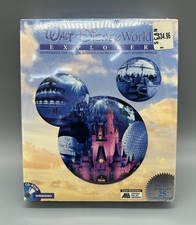 The Walt Disney World Explorer Vintage Interactive CD-ROM Windows picture