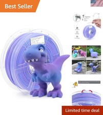 1KG Vacuum Sealed Gradient Blue Purple PLA+ 1.75mm Filament for Stunning Prints picture