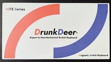 DrunkDeer A75 Wired Actuation Distance Adjustable HE Magnetic Switch Keyboard picture