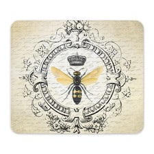 CafePress Vintage French Queen Bee Mousepad  (1189903752) picture