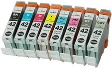 8PK CLI-42 CLI42 INK CARTRIDGE FOR CANON PRINTER Pixma Pro-100 Pro100 picture