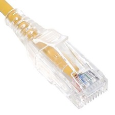 ICC Patch cord cat 6 slim clear sr 7ft yl TDICC-ICPCSH07YL Patchcords picture