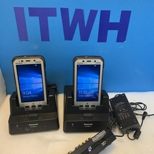 Nice ~ 2x Panasonic Toughpad Rugged 5HD FZ-E1 SIM Mobile Phone Barcode Readers picture
