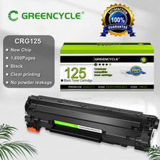 GREENCYCLE 1PK CRG125 Toner Cartridge Compatible for Canon 125 imageCLASS MF3010 picture