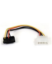 StarTech SATAPOWADAPR 6in 4 Pin Molex to Right Angle SATA Power Cable Adapter picture