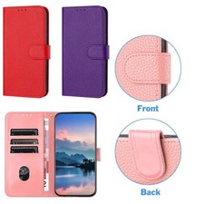 Strap Leather Wallet Cover Case for Xiaomi Redmi Note 15 14 13 12 11 10 POCO M8 picture
