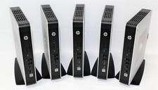 Lot of 5x HP t610 Flex B8C95AA Win7E 4GB 16GB-SSD Thin Client AMD T56N 1.65GHz picture