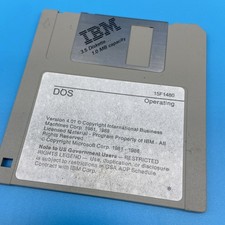 1988 IBM DOS Floppy Disk Untested  picture