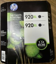 New Sealed HP 920XL 2-Pack Black High Yield Cartridges Warranty Exp. 07/2014 picture