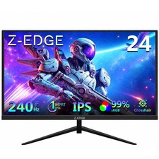 Z-Edge 24 inch 240Hz 144Hz Gaming Monitor, FHD 1080p, IPS PC Gaming | MPRT 1m... picture