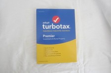 NEW, SEALED 2018 TurboTax Premier 2018 Federal + E-File State Window / Mac picture