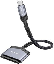 JSAUX SATA to USB C Cable, C 3.1 2.5” III Hard C-SATA, Grey1  picture