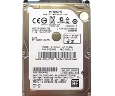 Hitachi HTS541075A9E682 0J31062 DA5113 (76H) Thailand 750gb 2.5