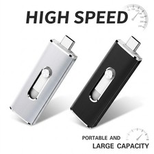 Dual USB 3.0 32GB 64GB 128GB 256GB USB C Flash Drive Memory For Samsung Android picture
