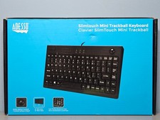 Adesso Slimtouch 310 Mini Trackball Keyboard AKB-3100B 12