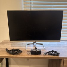 HP 27f 27-inch Full HD Monitor Tested Stand HDMI & Power Adapter Included picture