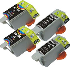 *4 Pack NEW 30xl Black & Color Ink Fits Kodak 30XL 30 Hero 3.1 Hero 5.1 picture