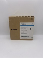 Genuine Canon PFI-306C (6658B001AA) Cyan Ink Tank EXP 2019 picture