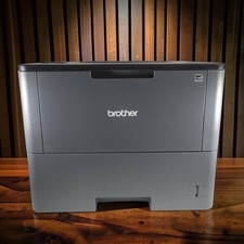 Brother HL-L6200DW Monochrome Laser Printer LOW 1k PAGE COUNT TESTED Wi-Fi picture