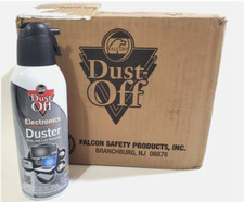 Dust-Off Compressed Computer Gas Duster 10oz 12 Pack  in Max 4 Days picture