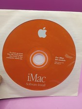 Vintage 1999 iMac DV OS 9 v9.0 Mac Macintosh Install Software Disc CD picture