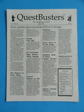 QUESTBUSTERS JULY 1990 VOL. VII, #7 NEW QUESTS ANNOUNCED AT CES IN CHICAGO picture
